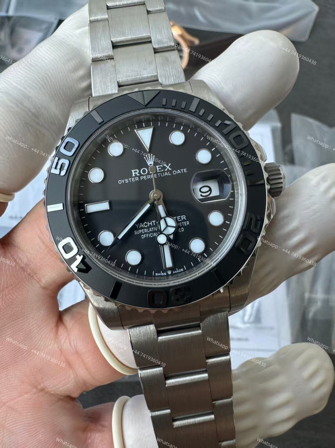 Rolex Yacht-Master M226627-0001 1:1 Replica 42MM Titanium 3235 Movement Super Clone Watch