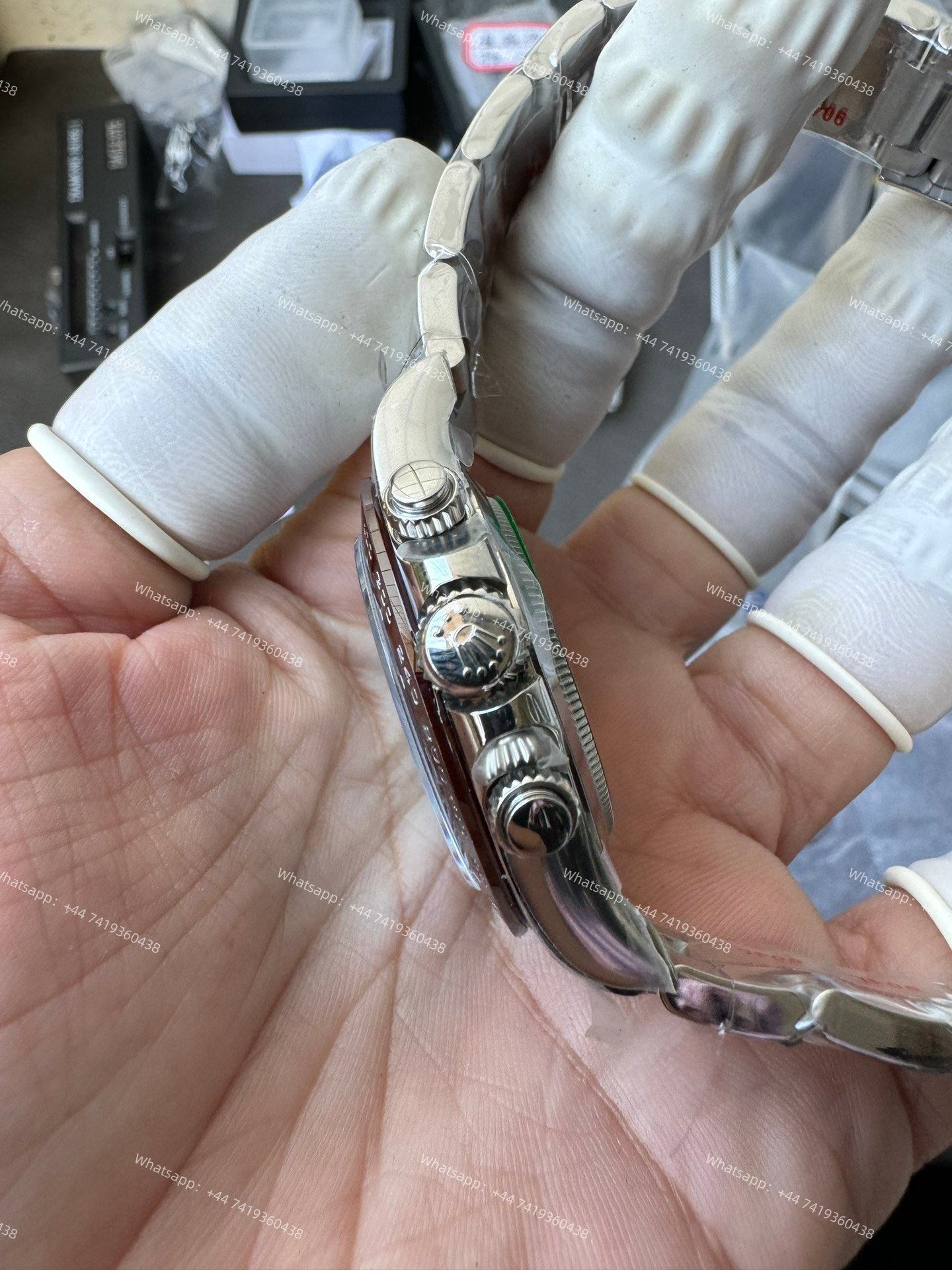 Rolex Daytona M116506 Ice Blue Dial 1:1 Replica Watch – Middle East Platinum Style 4130 Super Clone