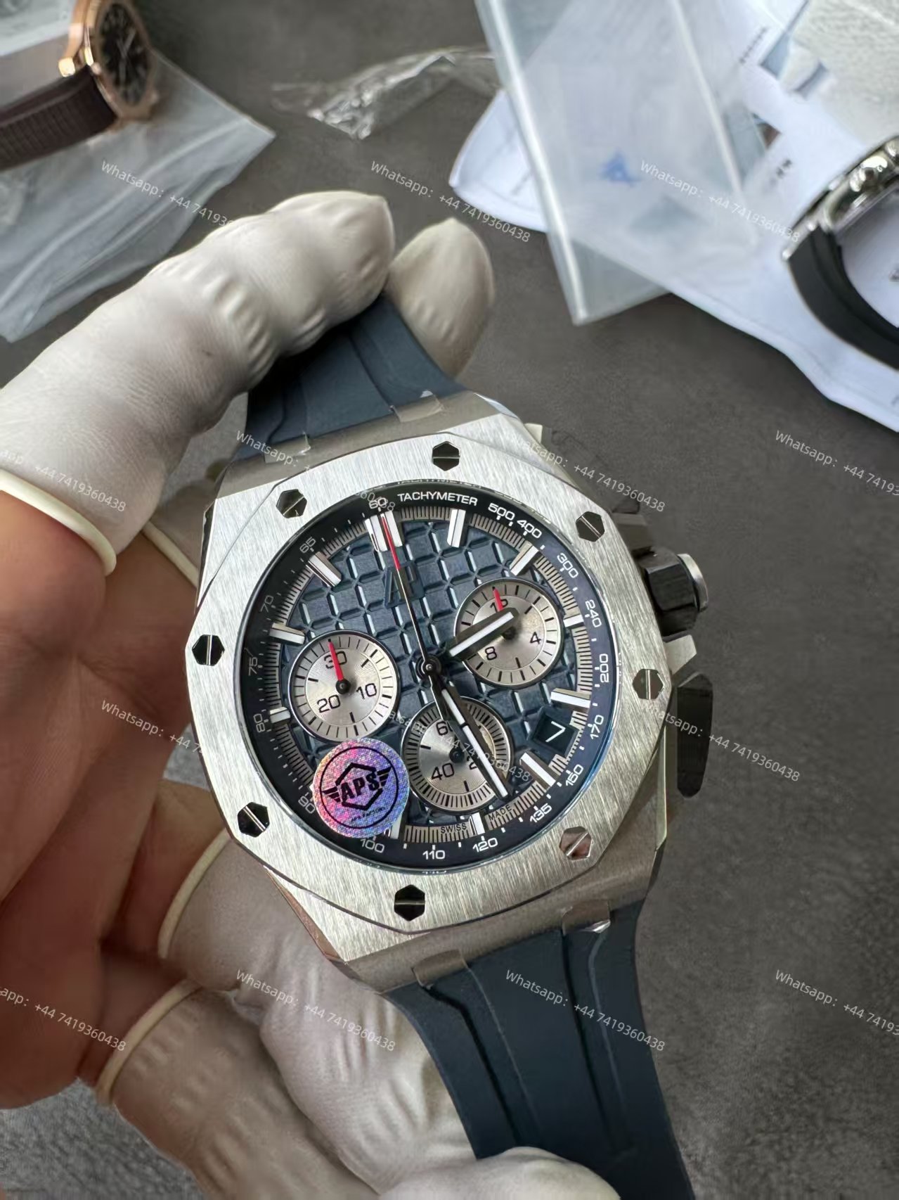 Audemars Piguet Super Clone Royal Oak Offshore Blue Dial 26420 Chronograph 43mm