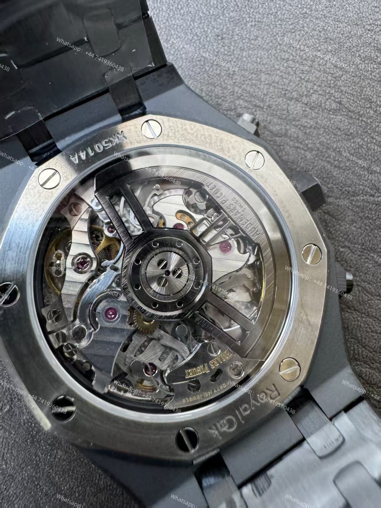 Audemars Piguet Super Clone Royal Oak Ceramic Black Dial 26240 Chronograph 41mm Cal.4401