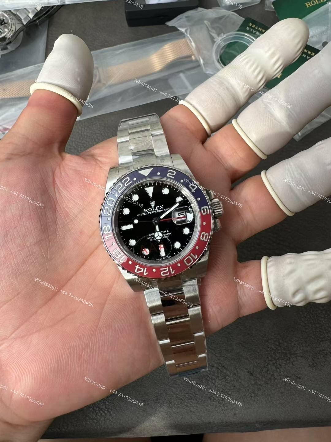 Rolex Pepsi GMT Master II 1:1 Replica – M126710BLRO Oyster 3285 Movement Super Clone Watch