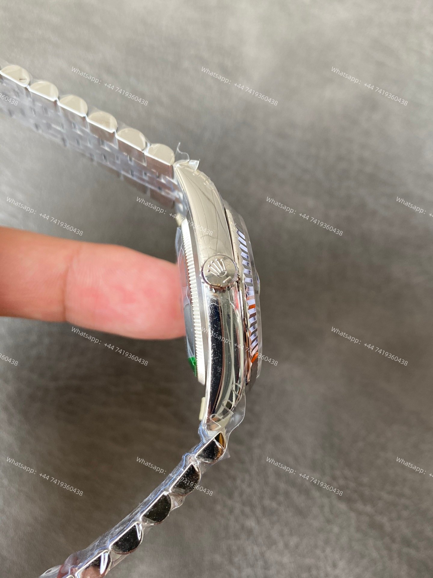 Rolex Datejust M126234-0057 1:1 Replica Water Ripple Diamond Blue Dial Jubilee 36MM 3235 Movement Super Clone Watch