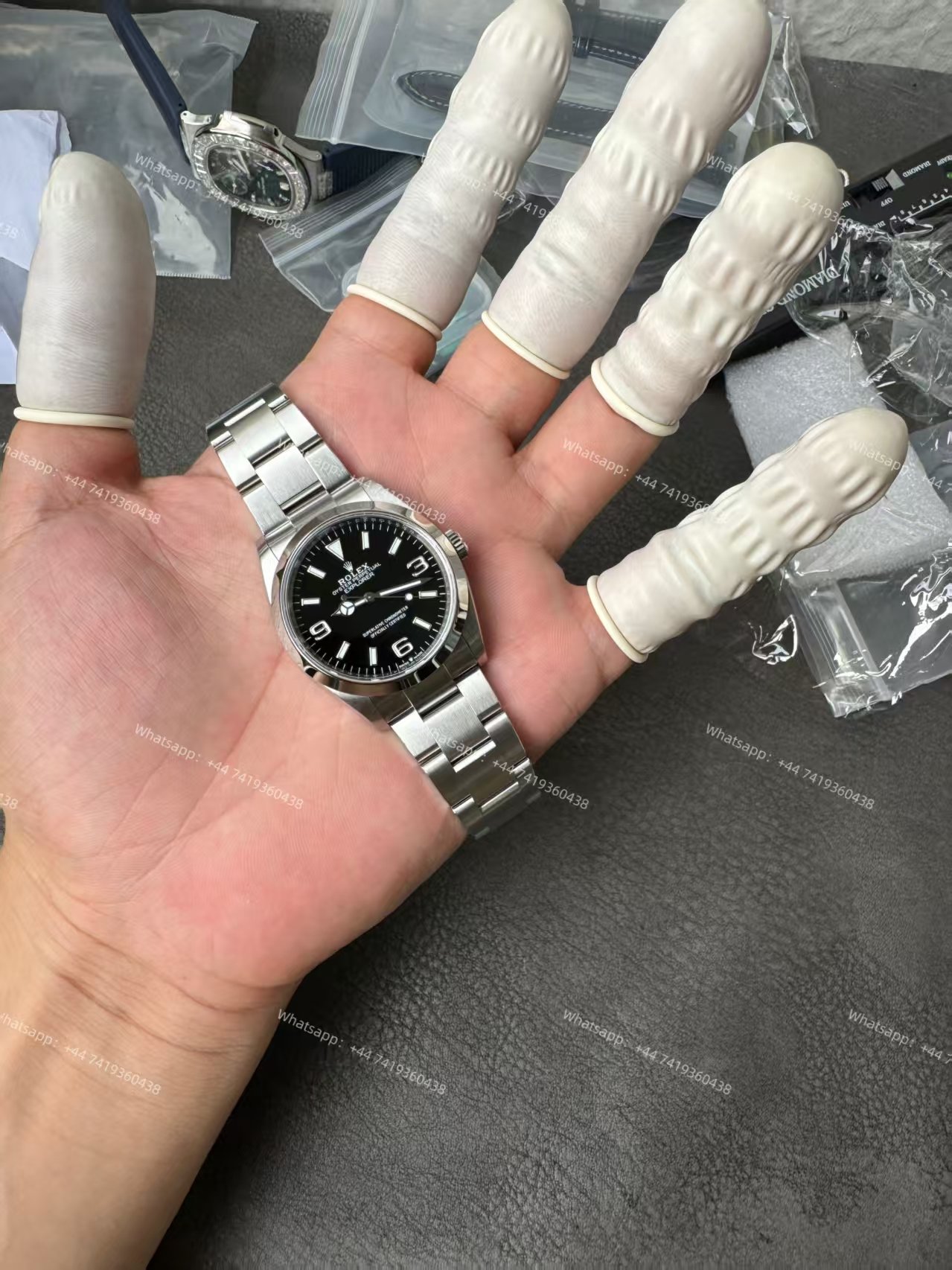 Rolex Explorer M124270-0001 1:1 Replica Black Dial 36MM 3230 Movement Super Clone Watch