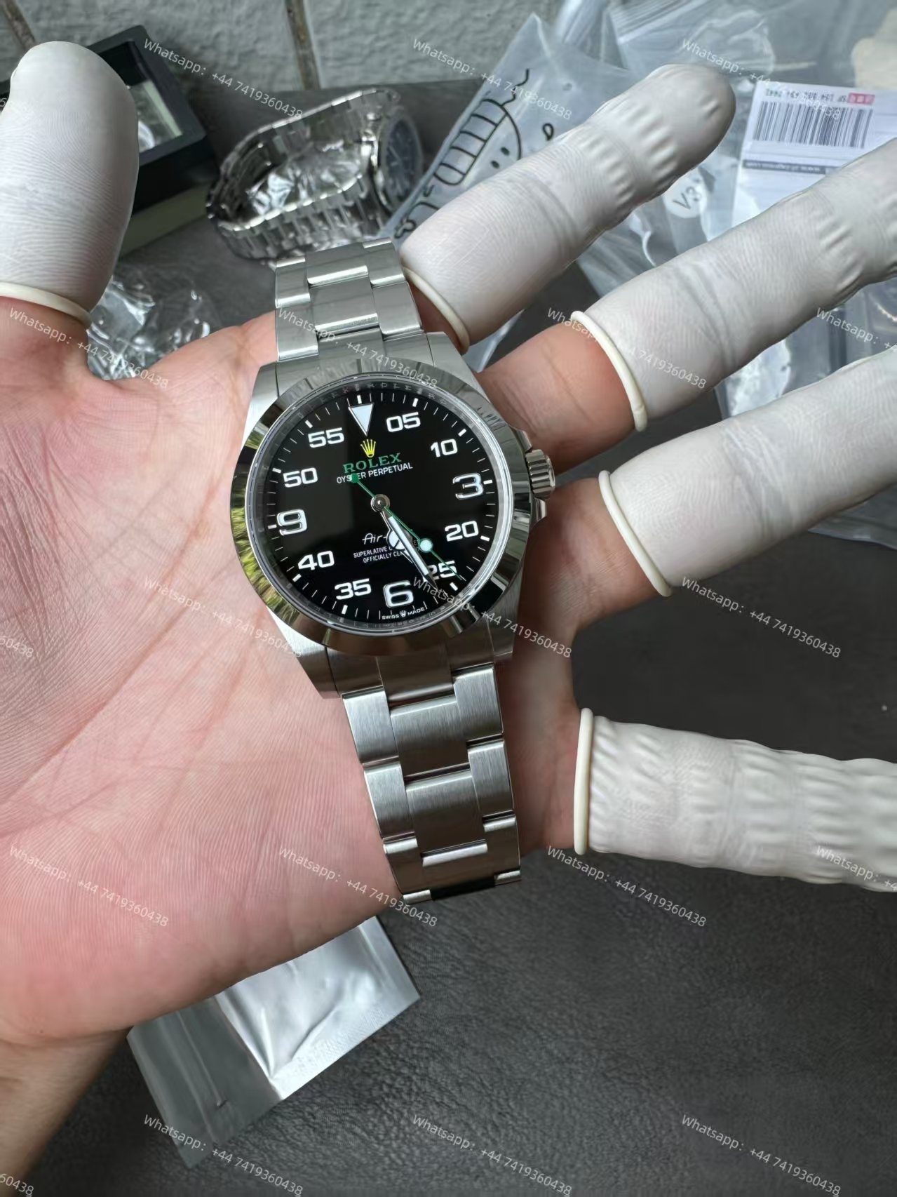 Rolex Air-King M126900-0001 1:1 Replica Black Dial 40MM 3230 Movement Super Clone Watch