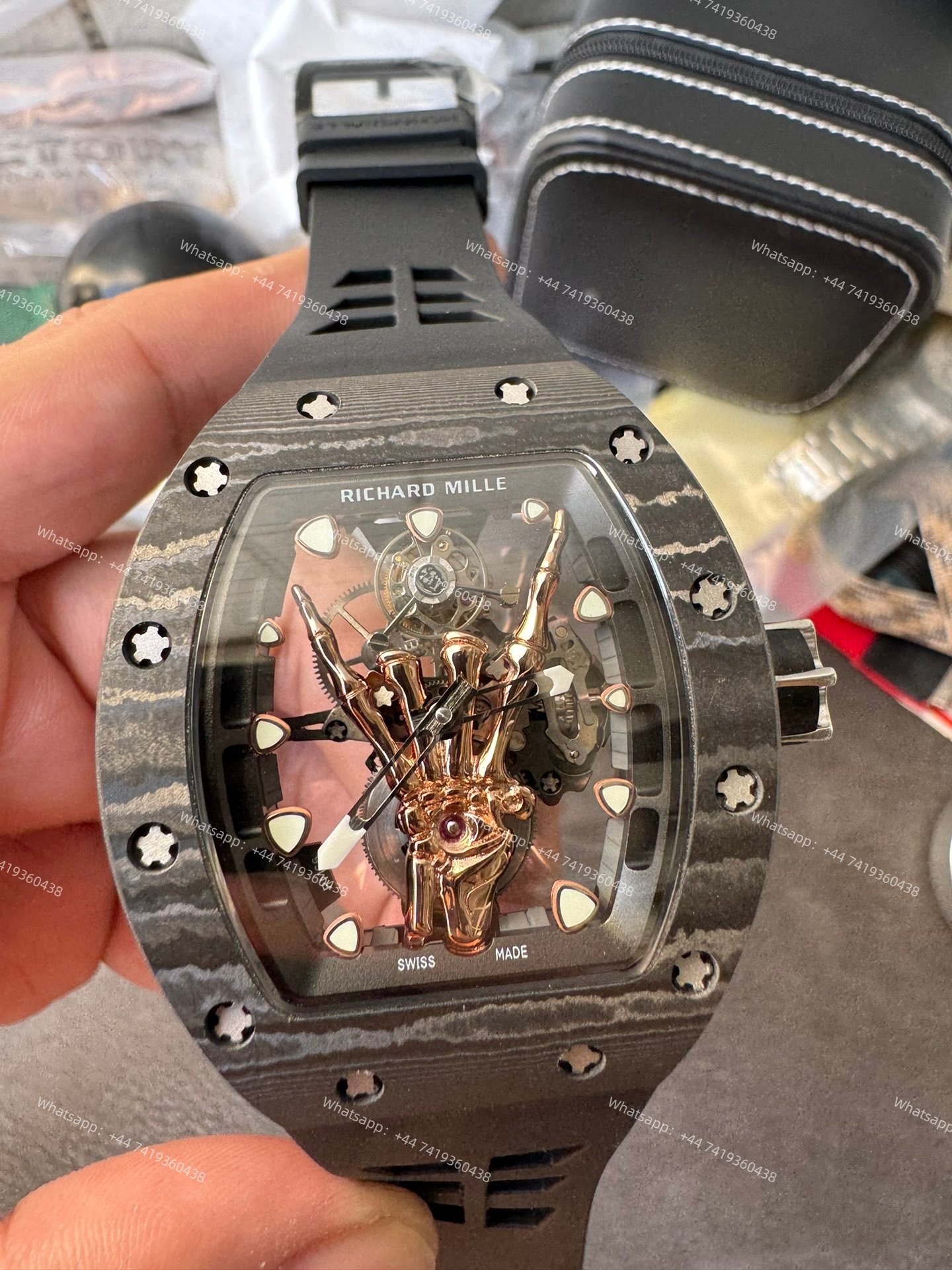 Super Clone Richard Mille RM 66 Flying Tourbillon Devil’s Hand 1:1 Replica Watch