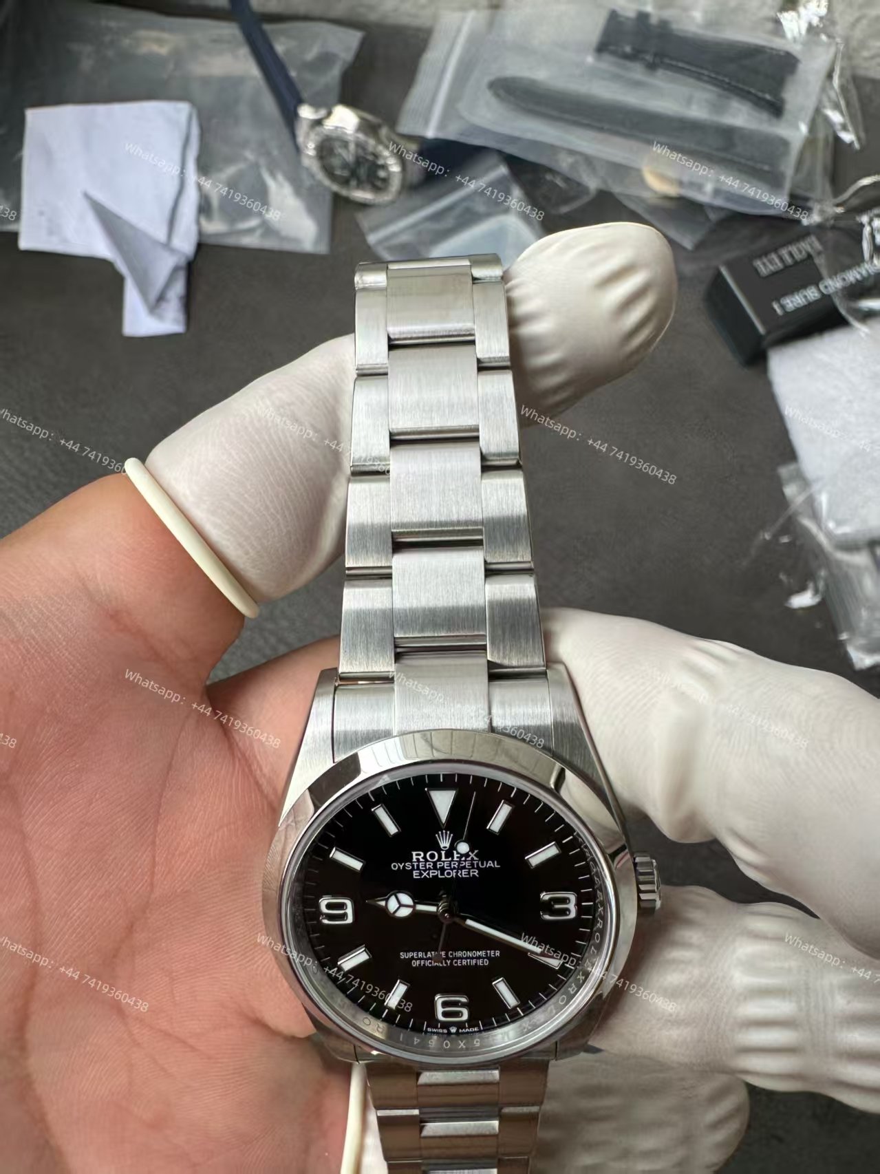 Rolex Explorer M124270-0001 1:1 Replica Black Dial 36MM 3230 Movement Super Clone Watch