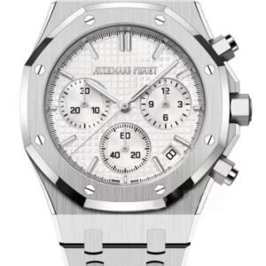 Audemars Piguet Super Clone Royal Oak White Dial 26240 Chronograph 41mm Cal.4401