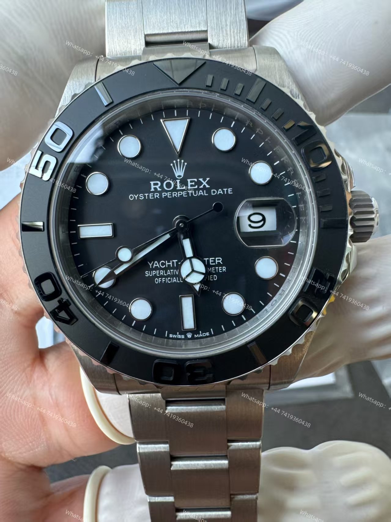 Rolex Yacht-Master M226627-0001 1:1 Replica 42MM Titanium 3235 Movement Super Clone Watch