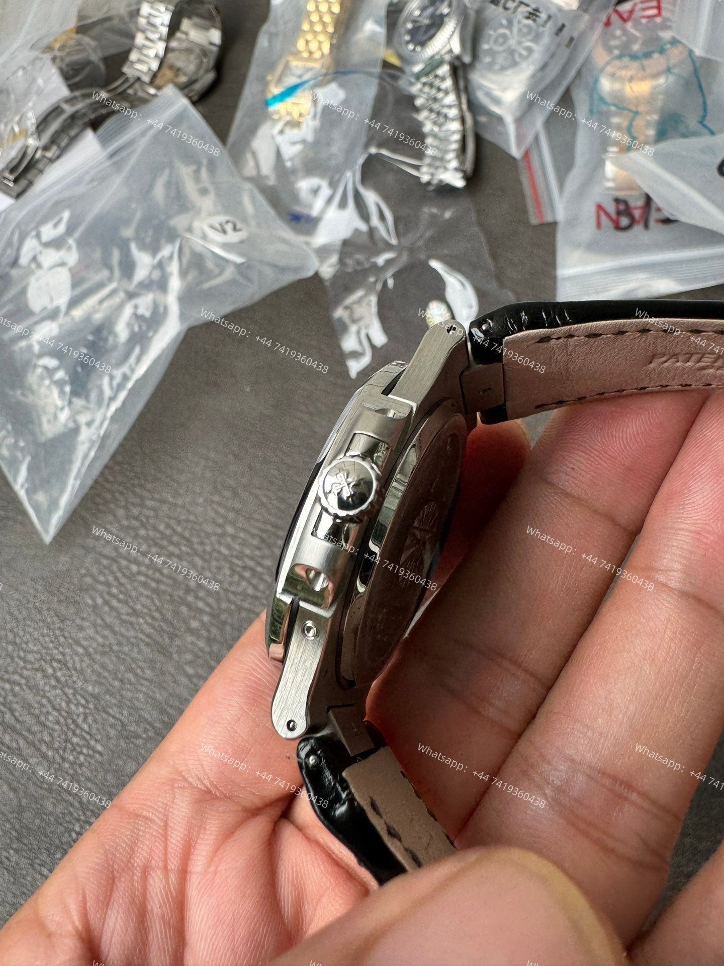 Patek Philippe Super Clone Nautilus 5712G-001 Grey Dial Moon Phase 40MM