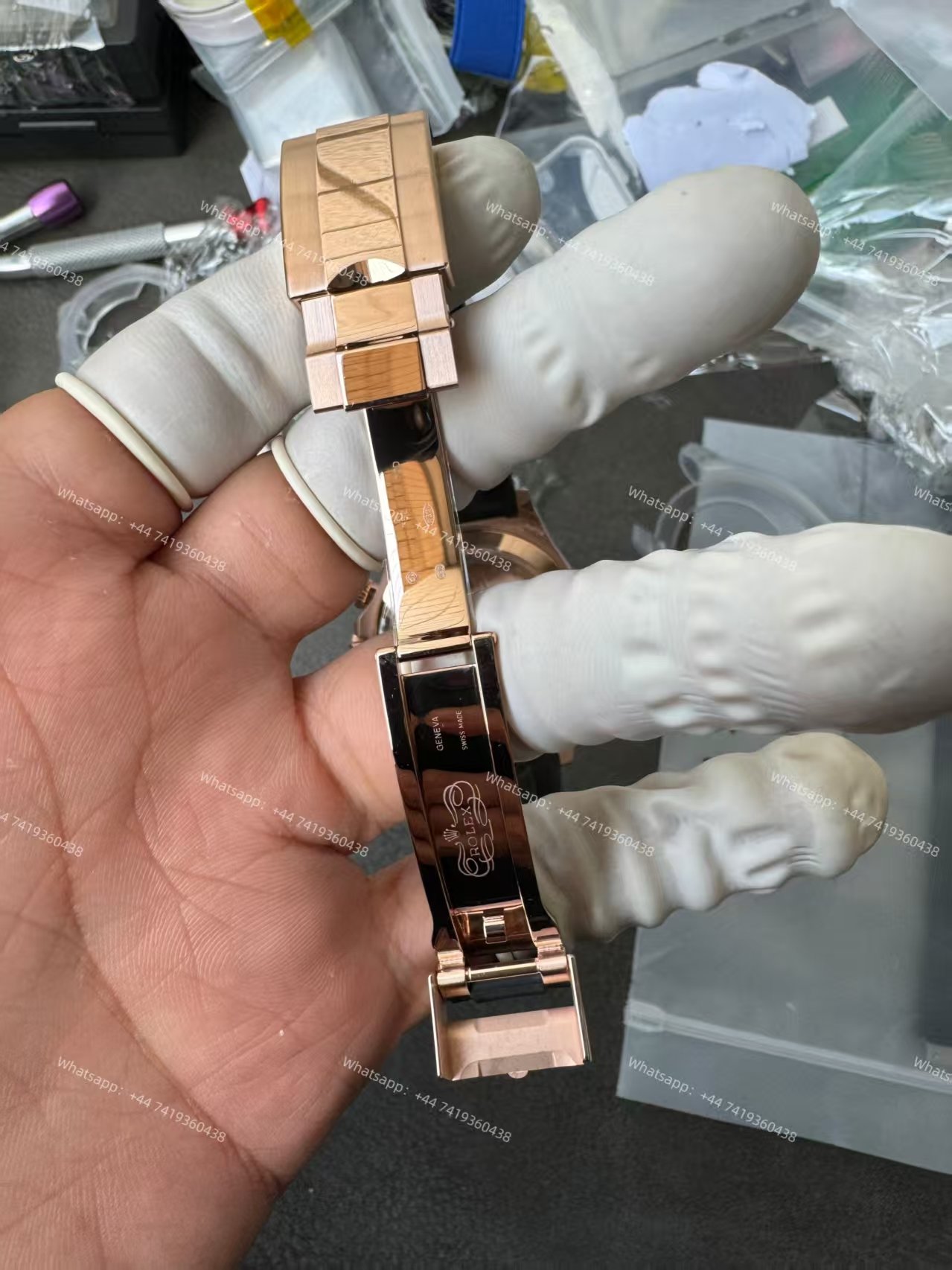 Rolex Daytona Super Clone M116515LN-0015 Rose Gold Chocolate Dial 4130 Movement