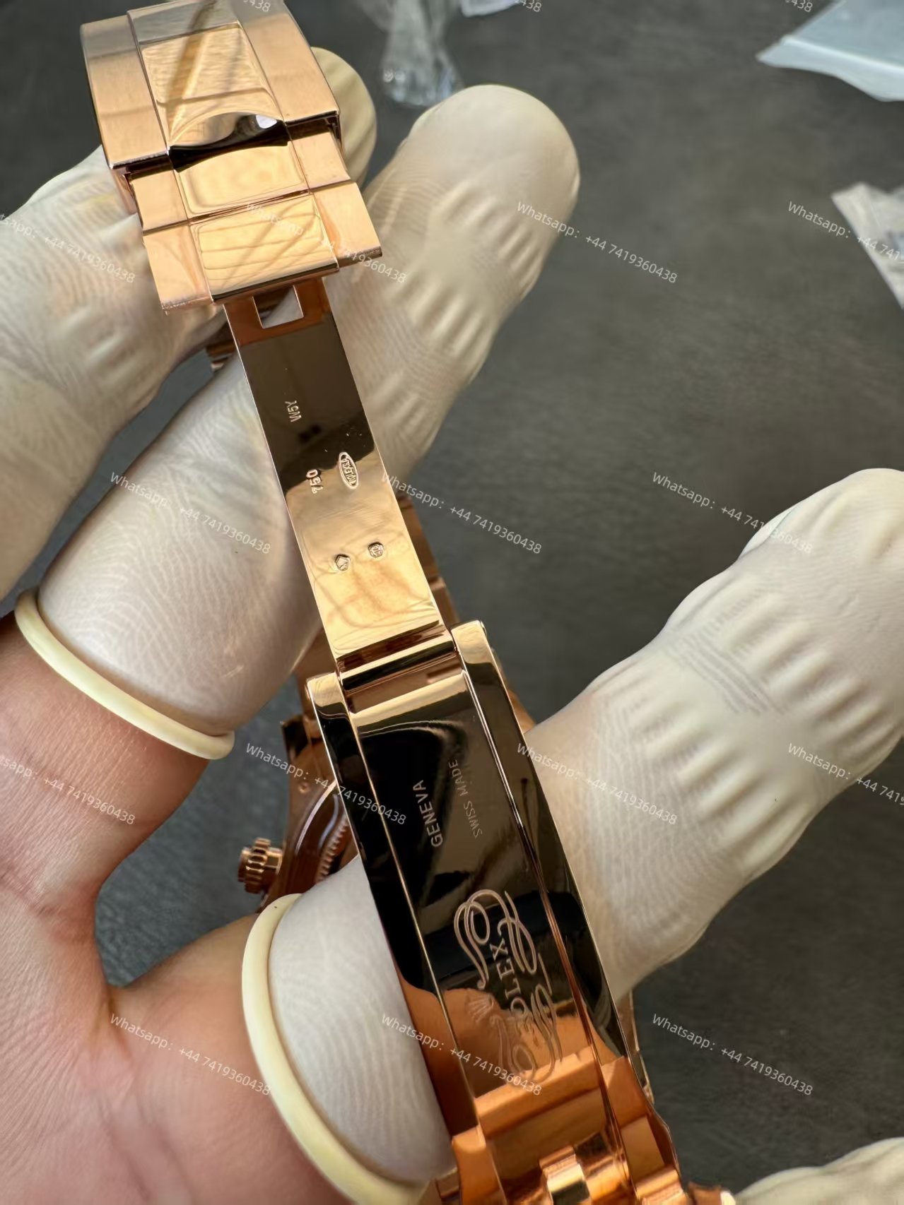 Rolex Super Clone Rainbow Daytona 1:1 Replica Watch – 18K Rose Gold