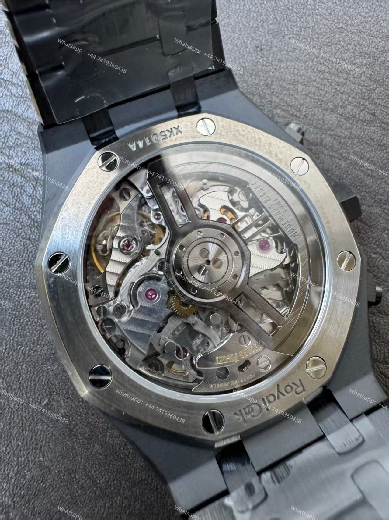 Audemars Piguet Super Clone Royal Oak Ceramic Black Dial 26240 Chronograph 41mm Cal.4401
