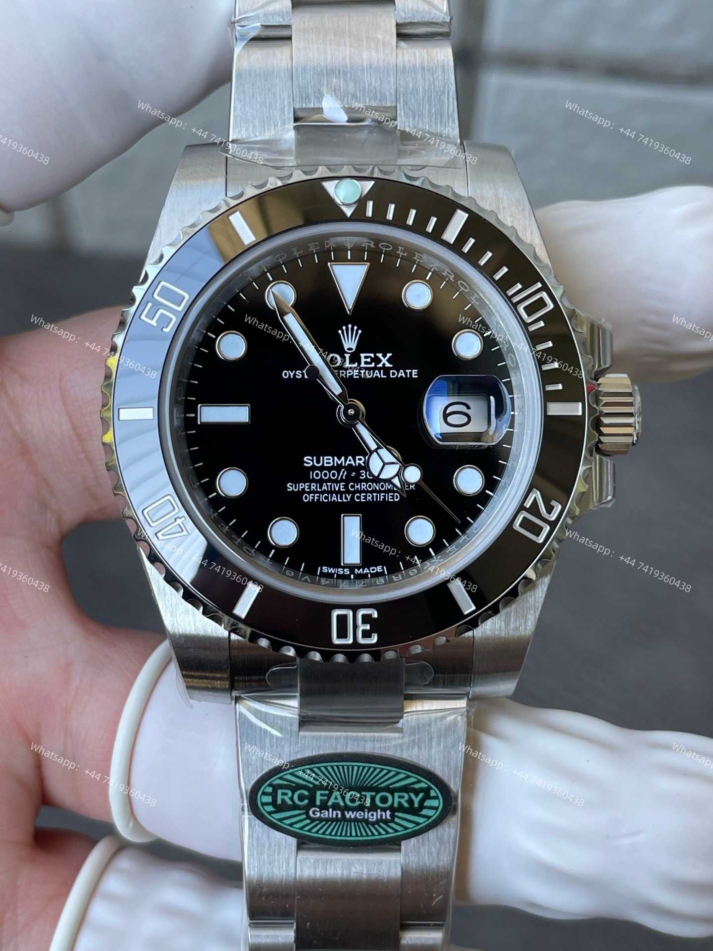 Rolex Submariner m116610LN black Dial 3135 Movement 40mm Best Super Clone