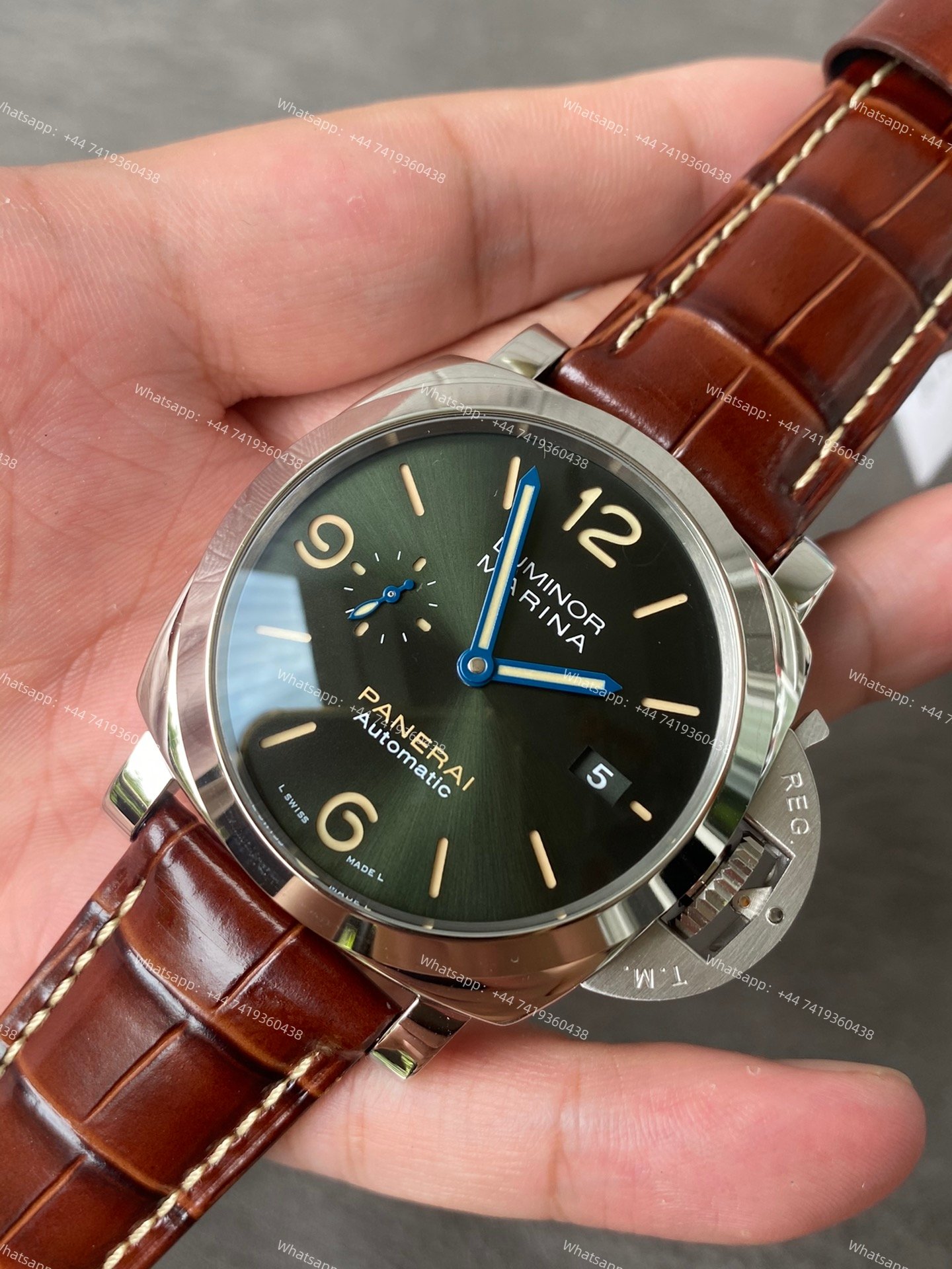 Panerai Super Clone Luminor Marina PAM01116 Green Dial 44MM