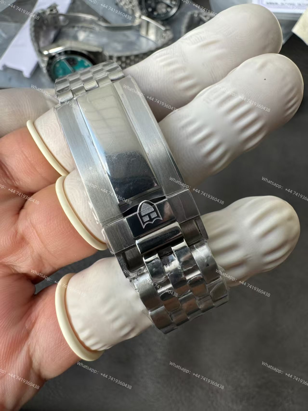 Tudor Super Clone Black Bay Chronograph M79360N-0019 Pink Dial