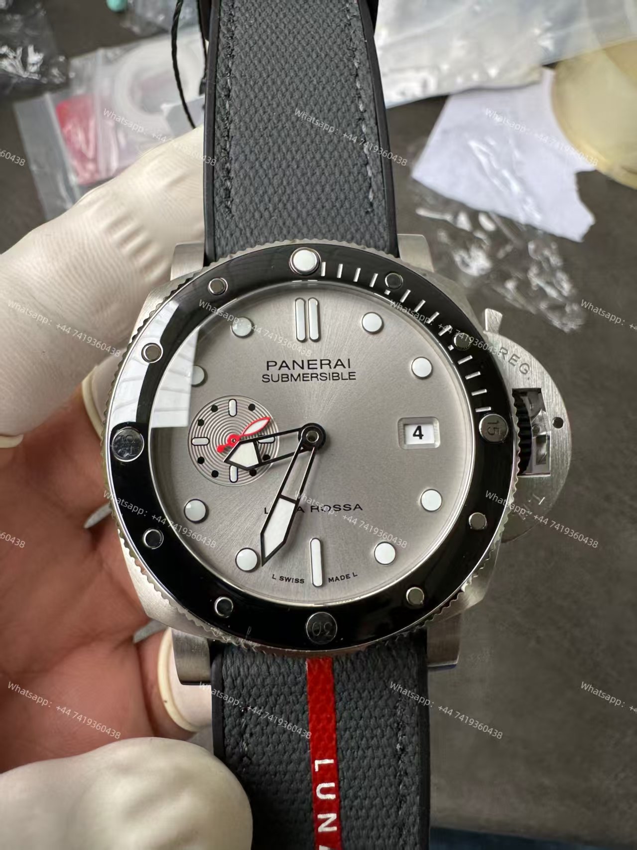 Panerai Super Clone Submersible PAM01681 Luna Rossa 44MM