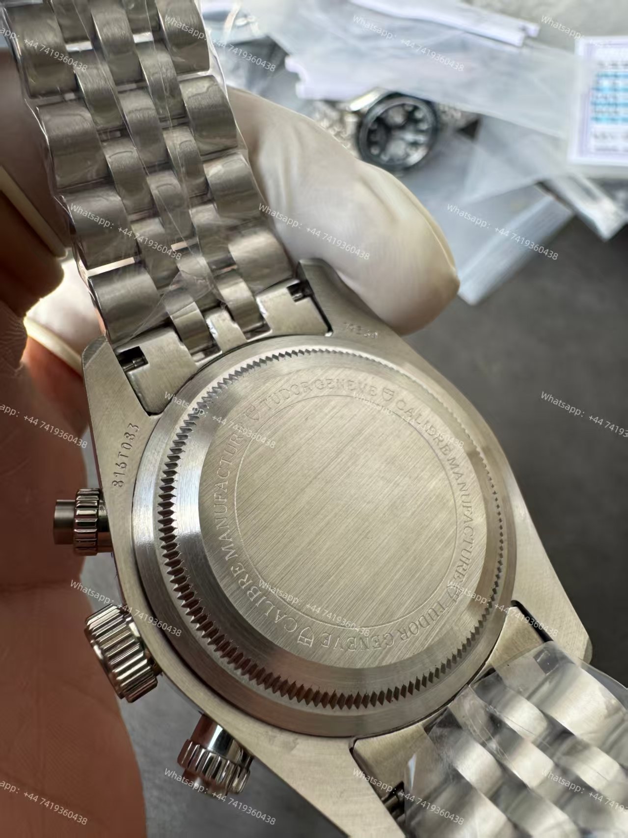 Tudor Super Clone Black Bay Chronograph M79360N-0013 Black Dial