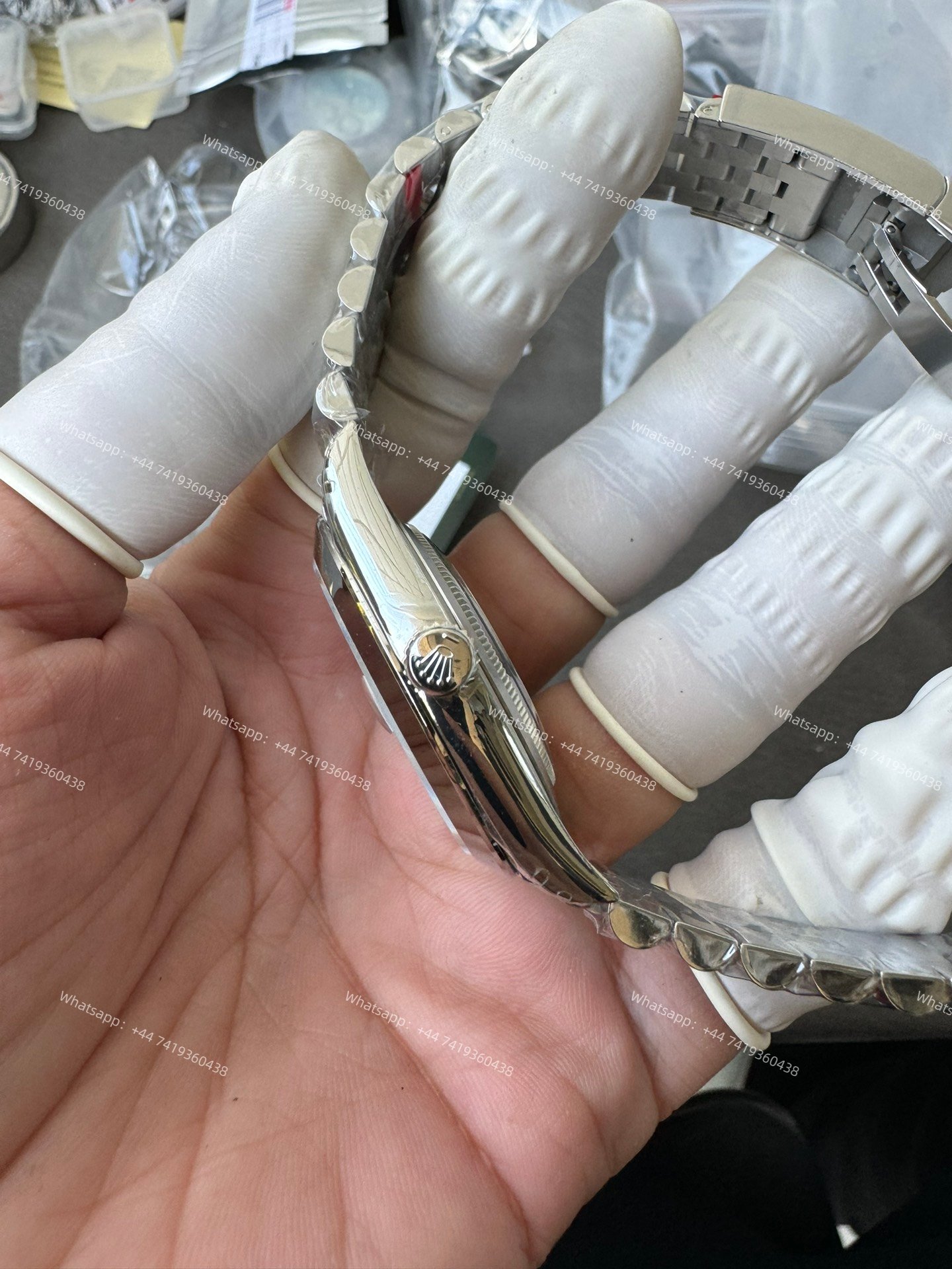 Rolex Datejust M126300-0008 1:1 Replica Gray Dial Jubilee 41MM 3235 Movement Super Clone Watch