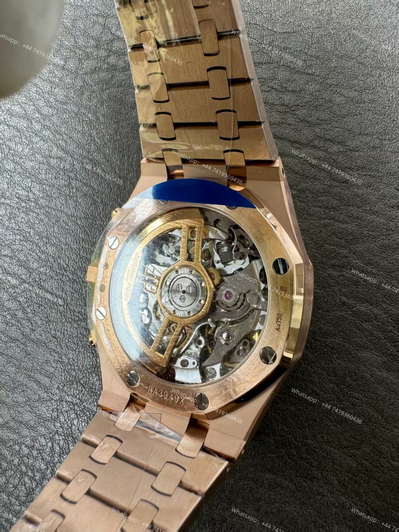 Audemars Piguet Super Clone Royal Oak Rose Gold Green Dial 26240 Chronograph 41mm Cal.4401