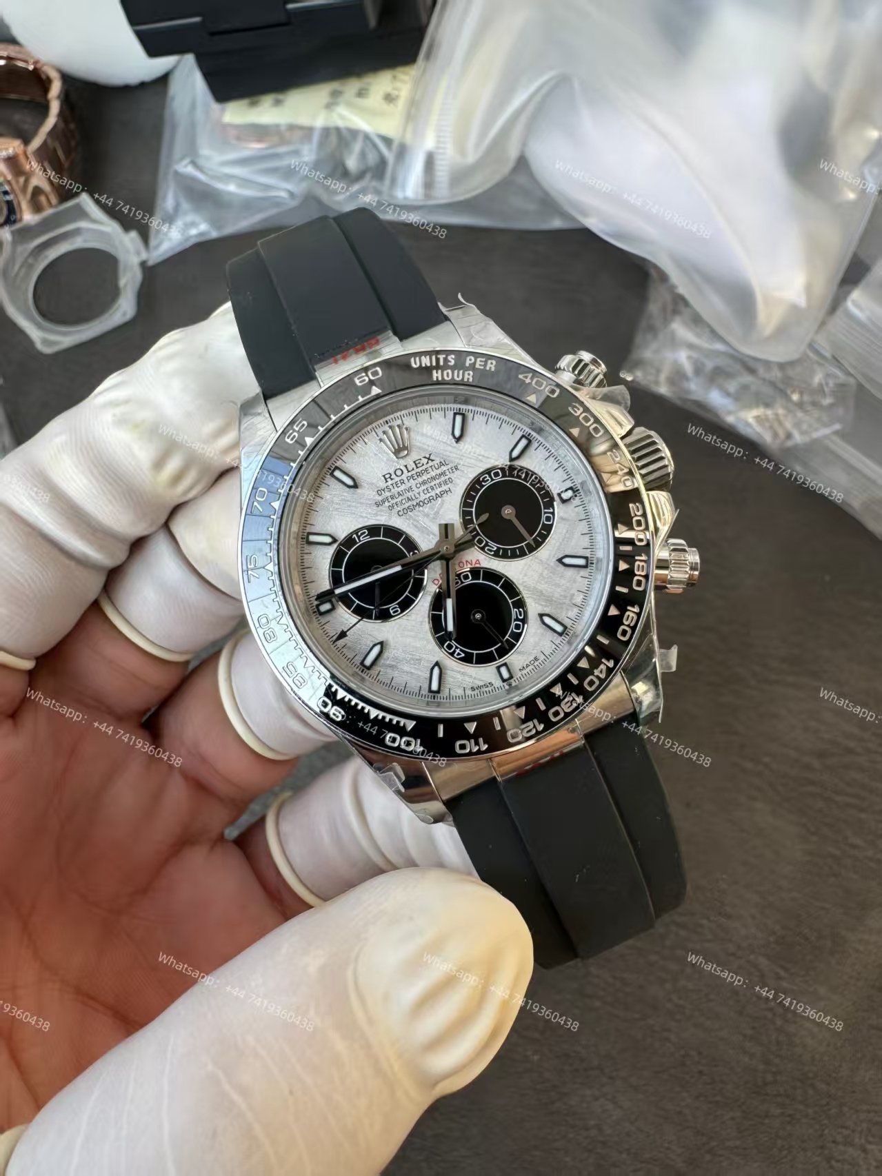 Rolex Super Clone Daytona M126519LN-0007 Meteorite Dial  4131 Movement