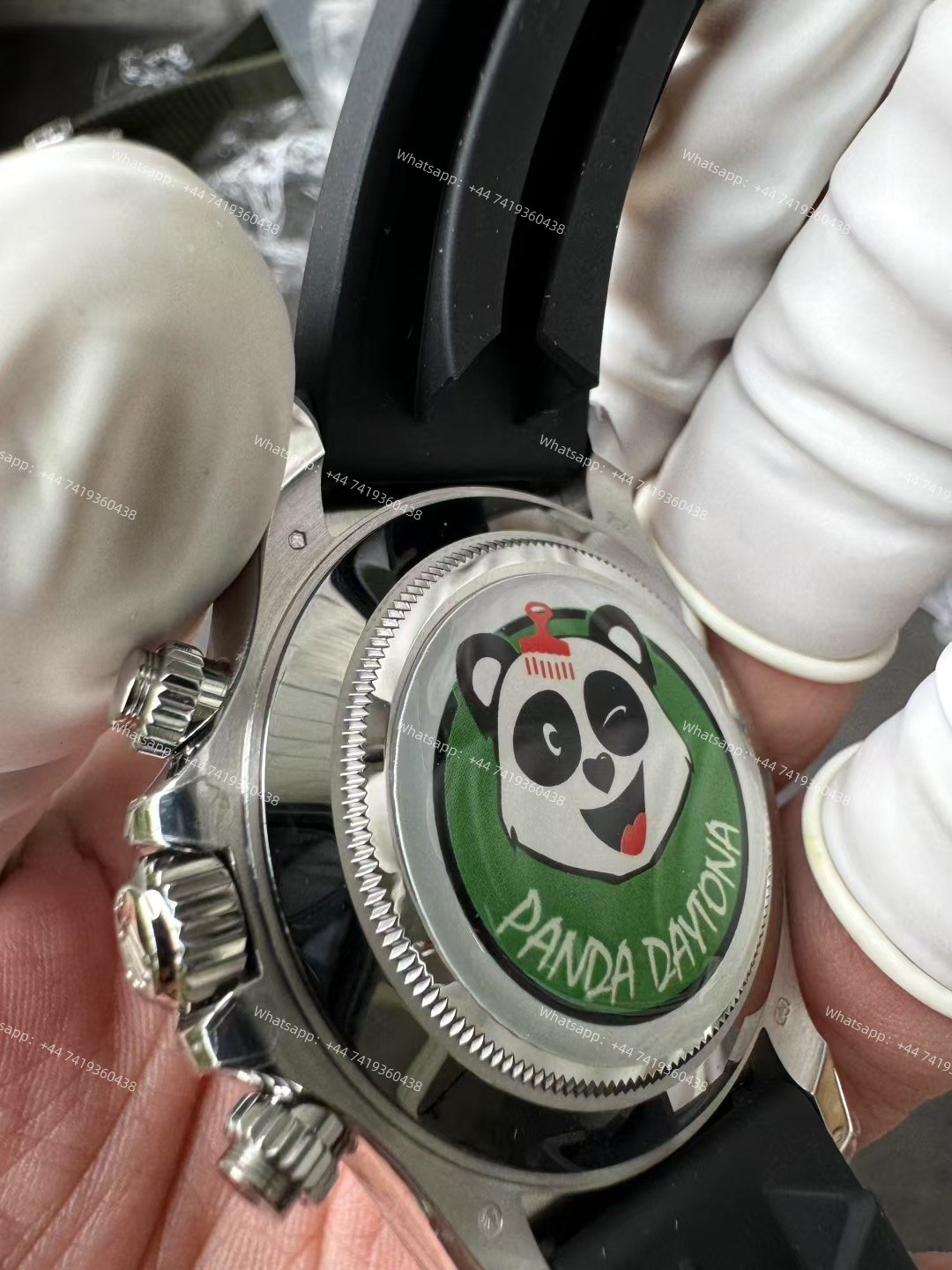 Rolex Daytona 116589TBR 1:1 Replica – 18K Platinum-Plated Eye of the Tiger Diamond Dial Super Clone 4130