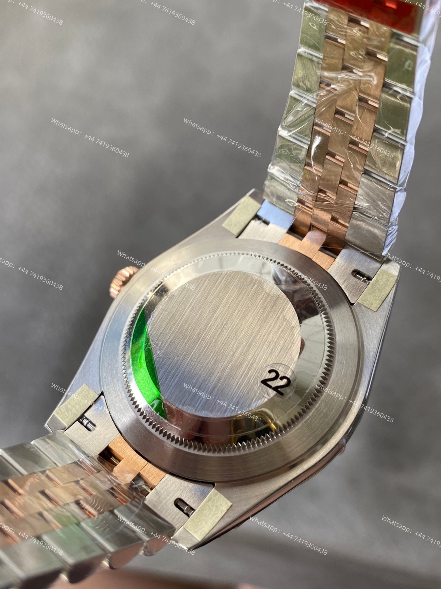 Rolex Datejust M126331-0018 1:1 Replica Water Ripple Rose Gold Silver Dial Jubilee 41MM 3235 Movement Super Clone Watch