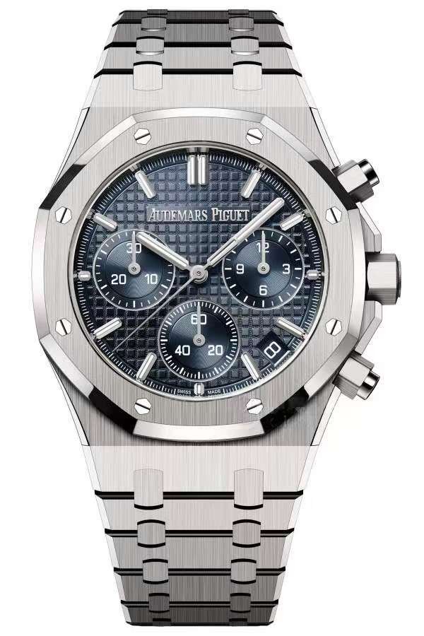 Audemars Piguet Super Clone Royal Oak Blue Dial 26240 Chronograph 41mm Cal.4401