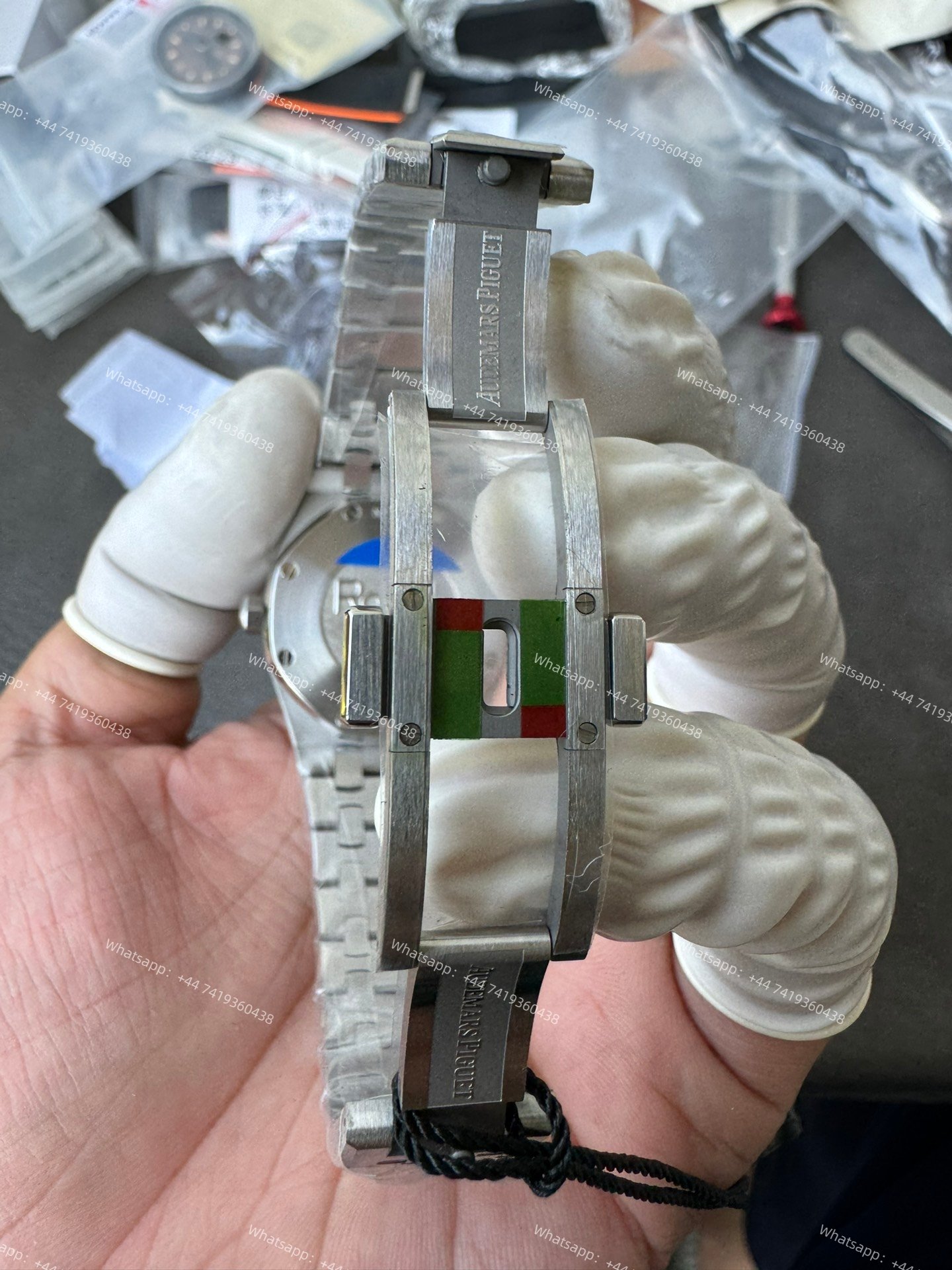 Audemars Piguet Super Clone Royal Oak 67651ST Diamond-Set Bezel White Dial 33MM