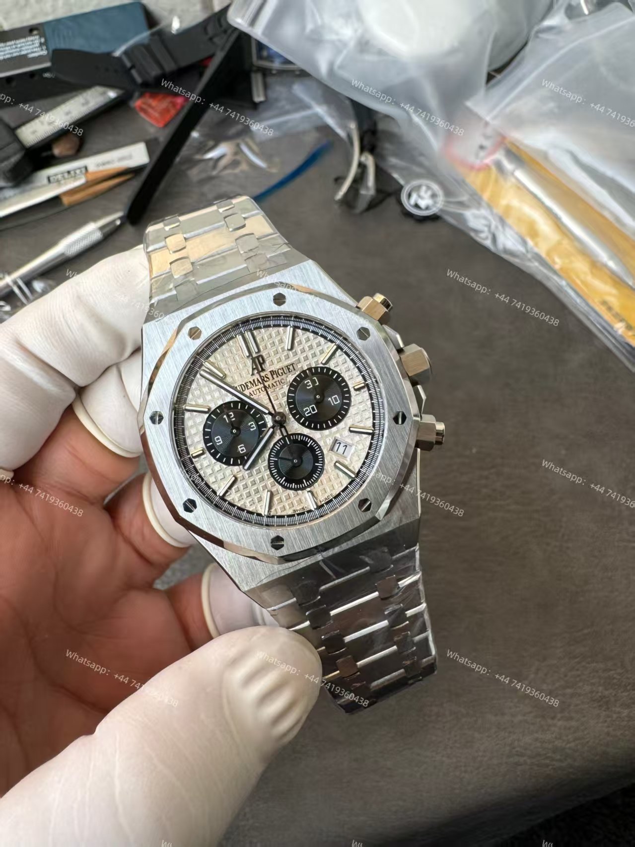 Audemars Piguet Super Clone Royal Oak White Dial 26331ST Chronograph 41mm