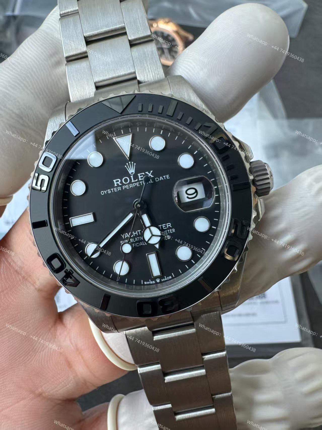 Rolex Yacht-Master M226627-0001 1:1 Replica 42MM Titanium 3235 Movement Super Clone Watch