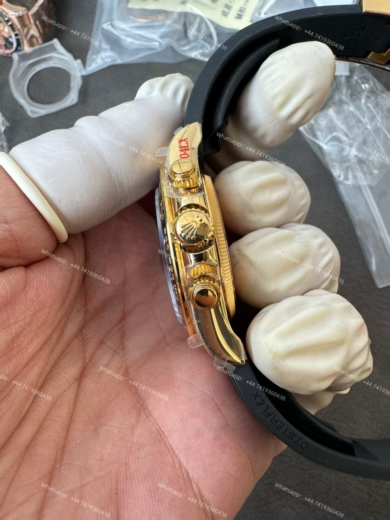 Rolex Super Clone Daytona M126518LN-0016 18K Gold Meteorite Dial 4131 Movement