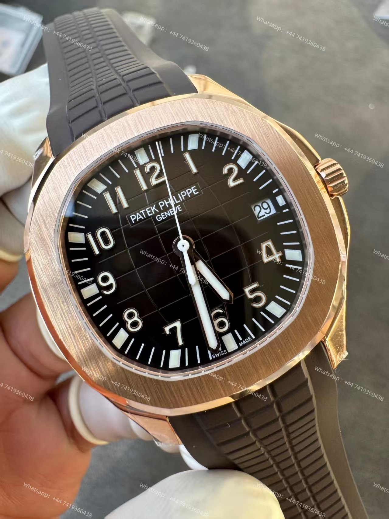 Patek Super Clone Philippe Super Clone Aquanaut 5167R-001 Rose Gold 40MM