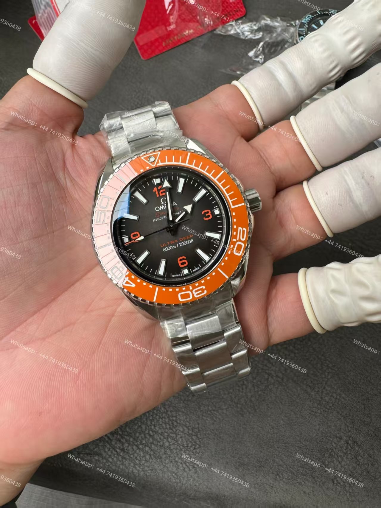 Omega Super Clone Seamaster Ocean Planet 6000M 45.5 MM 215.30.46.21.06.001