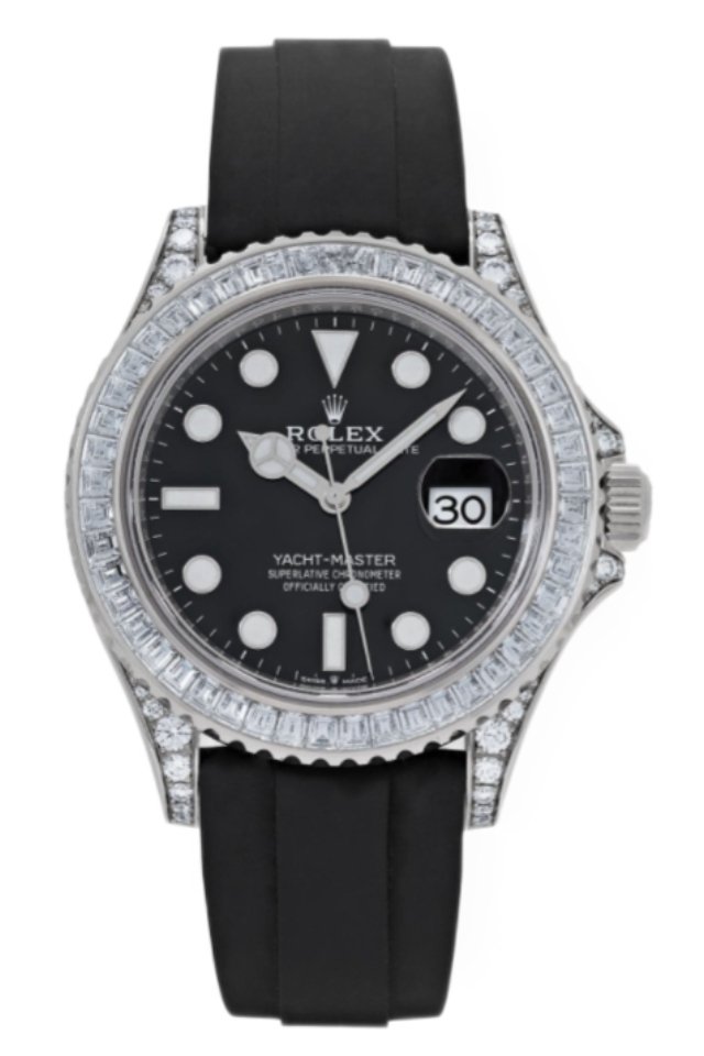 Rolex Yacht-Master 226679TBR 1:1 Replica 42MM Moissanite Diamond Lugs and Dial 3235 Movement Super Clone Watch