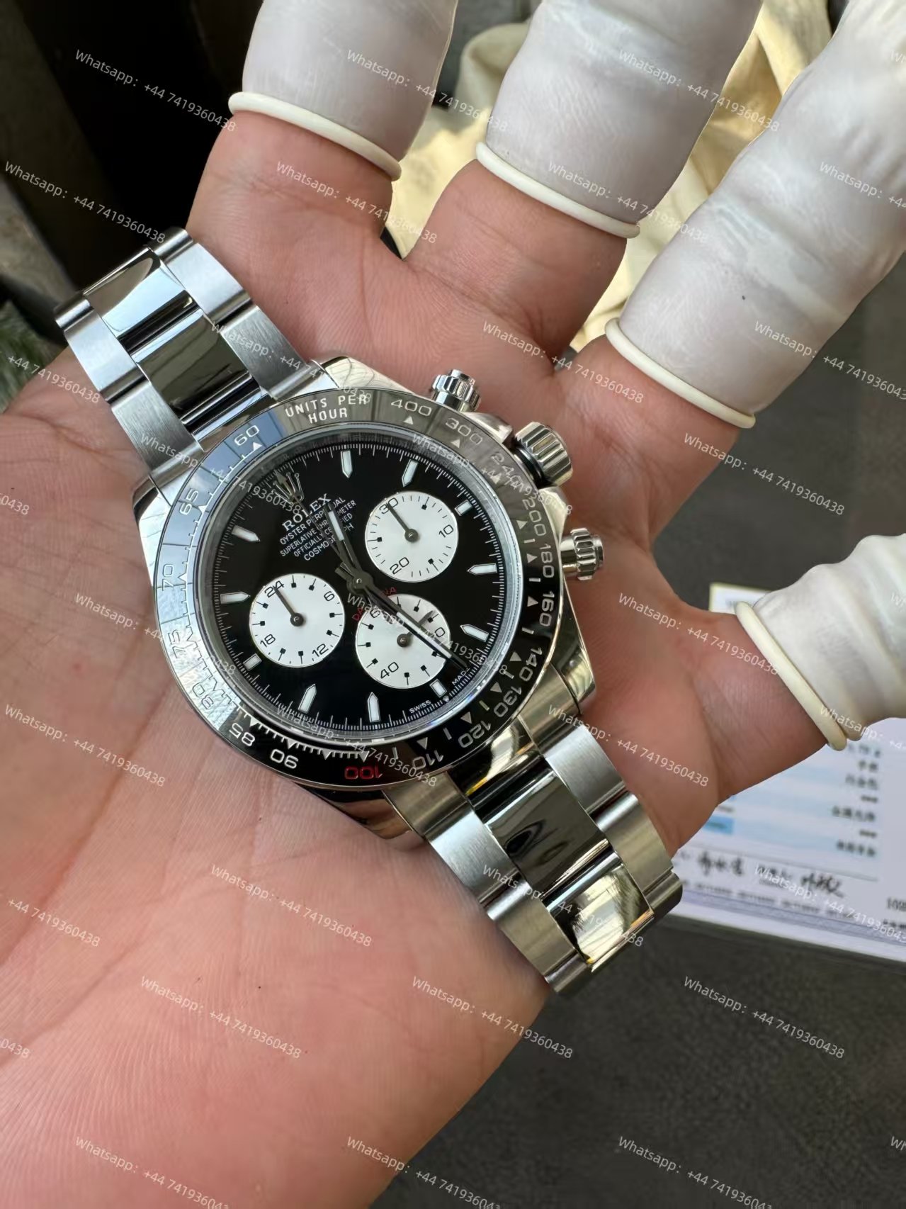 Rolex Super Clone Daytona Le Mans M126529LN Platinum 4132 Movement