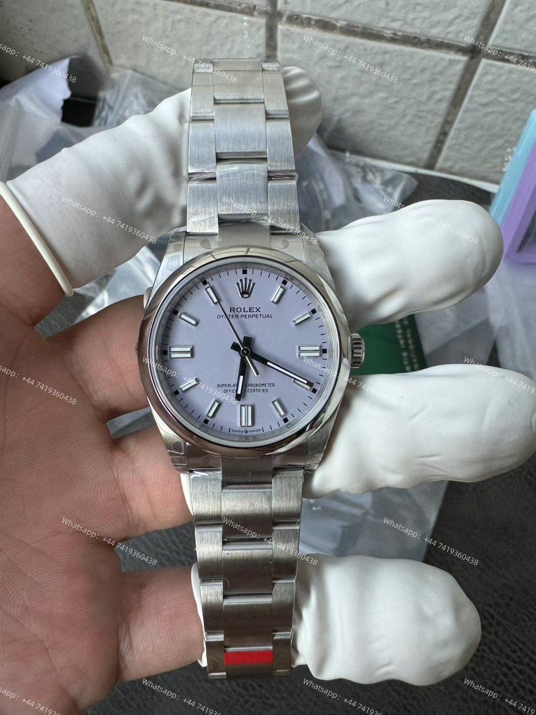 Rolex Super Clone Oyster Perpetual M126000-0013 36mm Purple Dial 3230 Movement