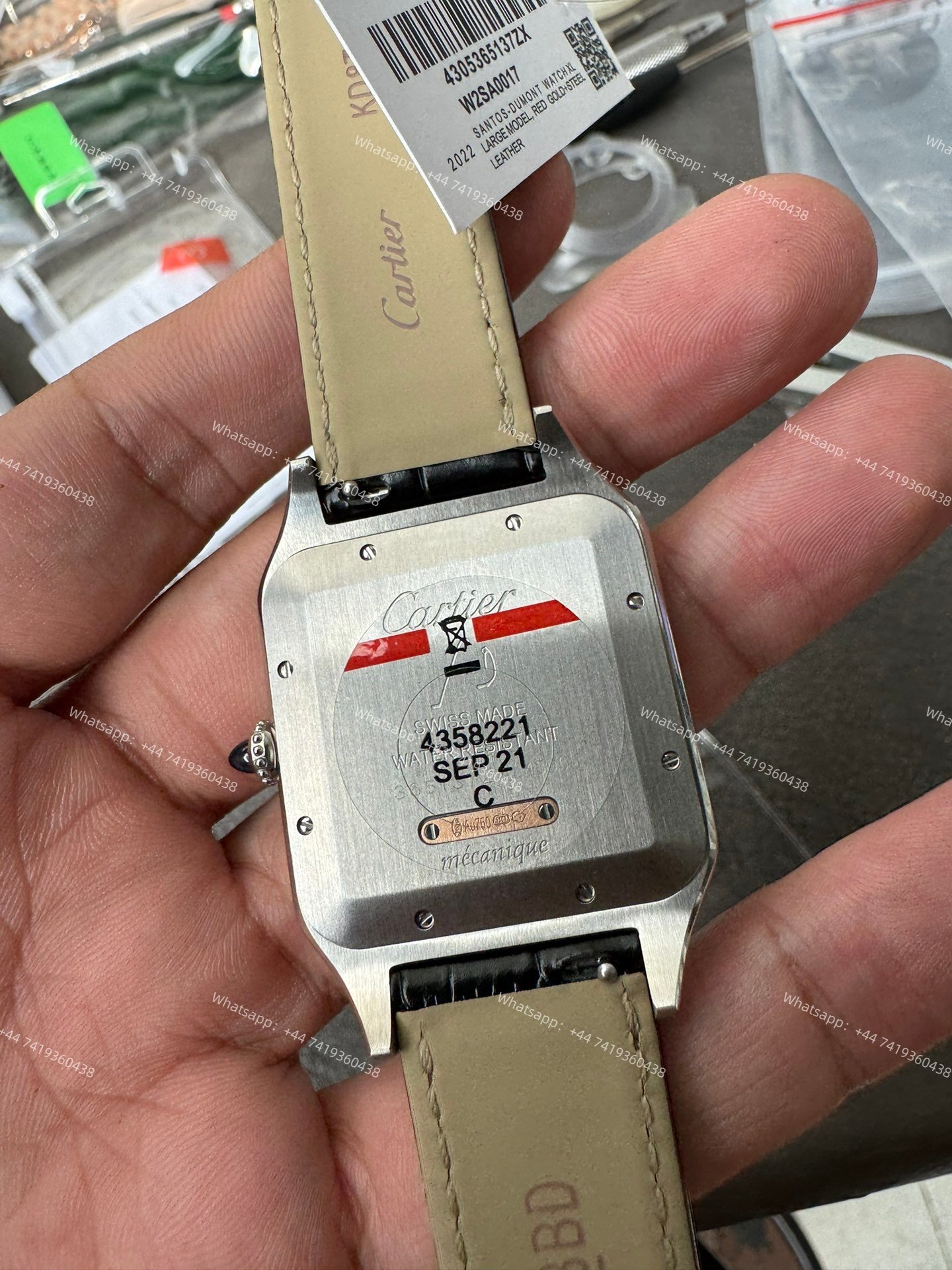 Cartier Super Clone Santos W2SA0038