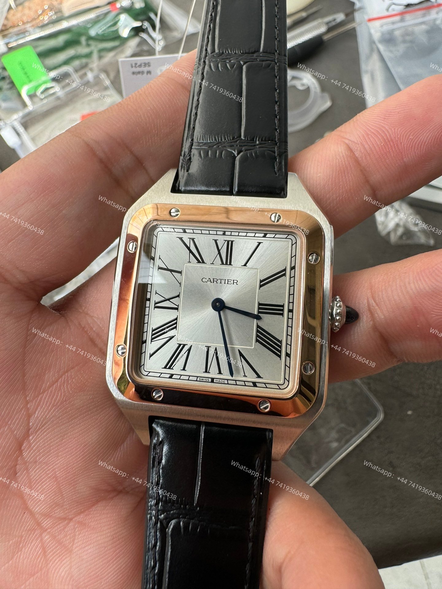 Cartier Super Clone Santos W2SA0038