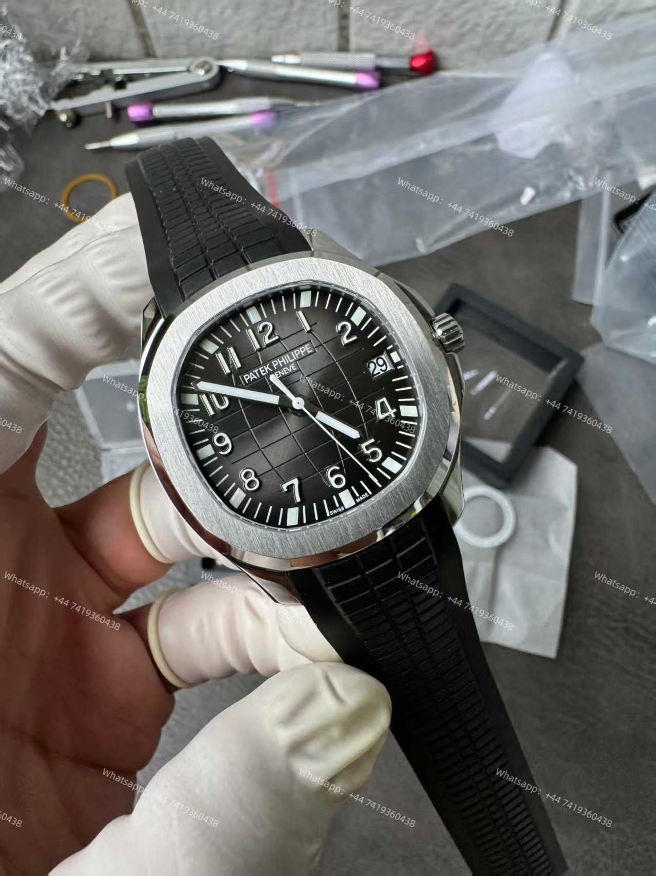 Patek Philippe Super Clone Aquanaut 5167A-001 40MM Black dial