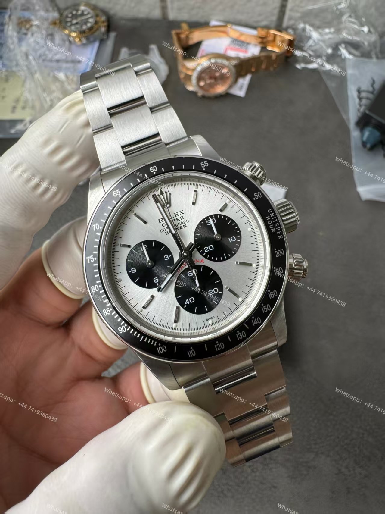 Rolex Daytona 116500 Panda Customization Blaken Paul Newman 4130 Movement Best Super Clone