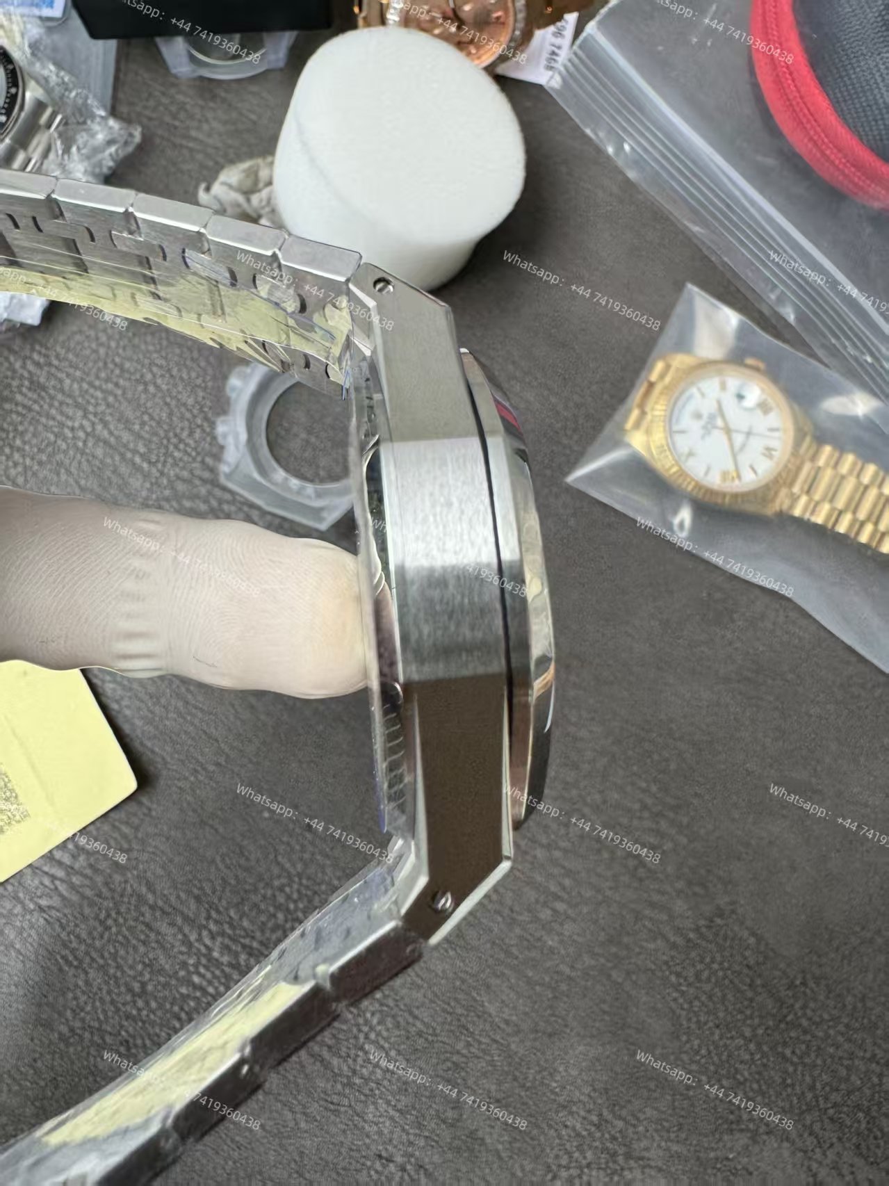 Audemars Piguet Super Clone Royal Oak Frosted Gold 26240 Chronograph 41mm Cal.4401