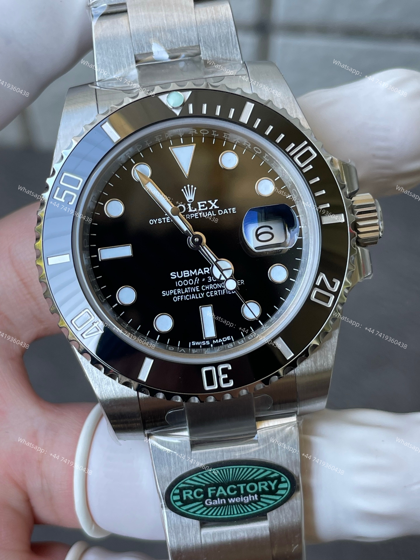 Rolex Submariner m116610LN black Dial 3135 Movement 40mm Best Super Clone