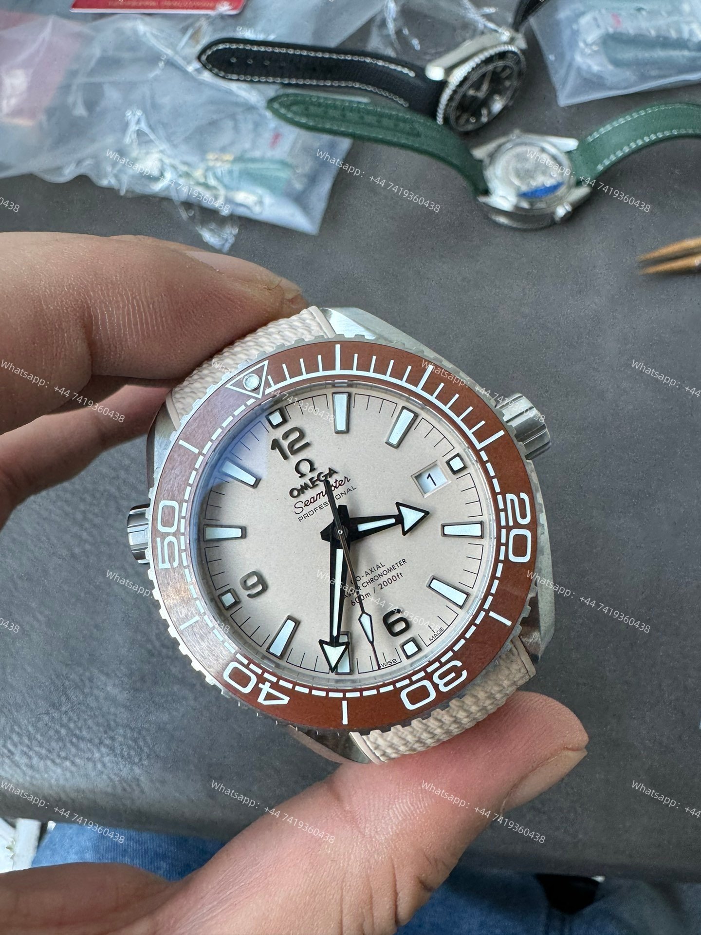 Omega Super Clone Seamaster Planet Ocean 600m  43.5MM 215.32.44.21.09.001