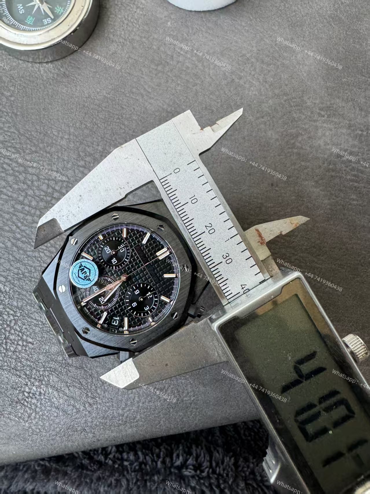 Audemars Piguet Super Clone Royal Oak Ceramic Black Dial 26240 Chronograph 41mm Cal.4401