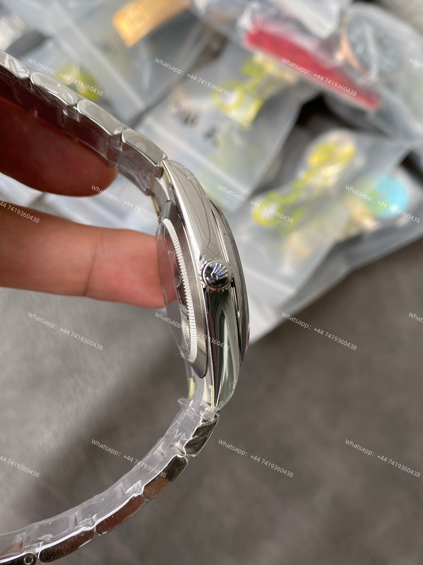 Rolex Super Clone Oyster Perpetual M124300-0004 Yellow Dial 41MM 3230 Movement