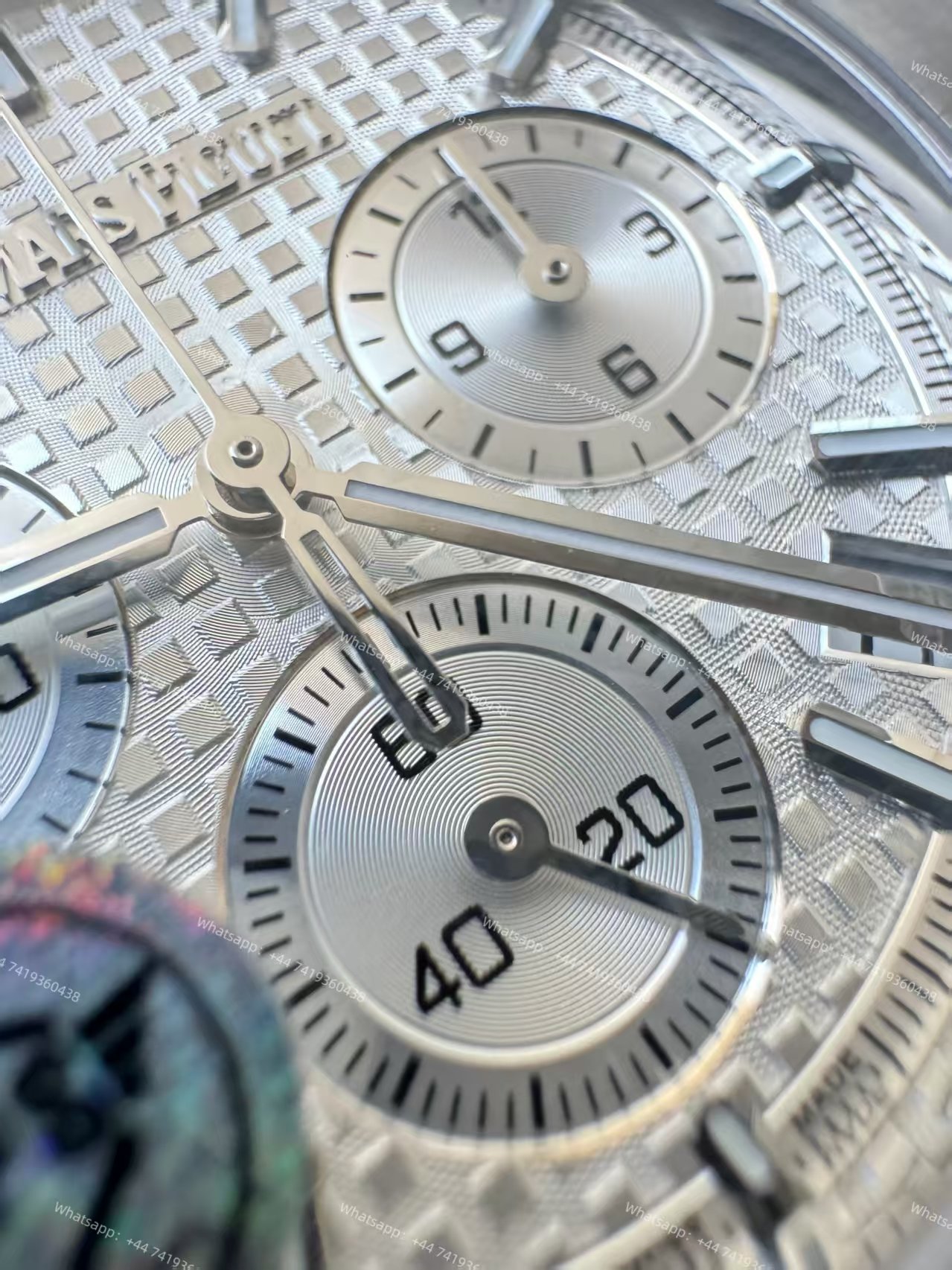 Audemars Piguet Super Clone Royal Oak White Dial 26240 Chronograph 41mm Cal.4401