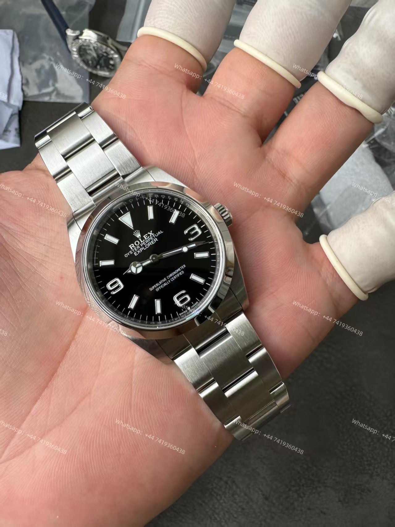 Rolex Explorer M124270-0001 1:1 Replica Black Dial 36MM 3230 Movement Super Clone Watch