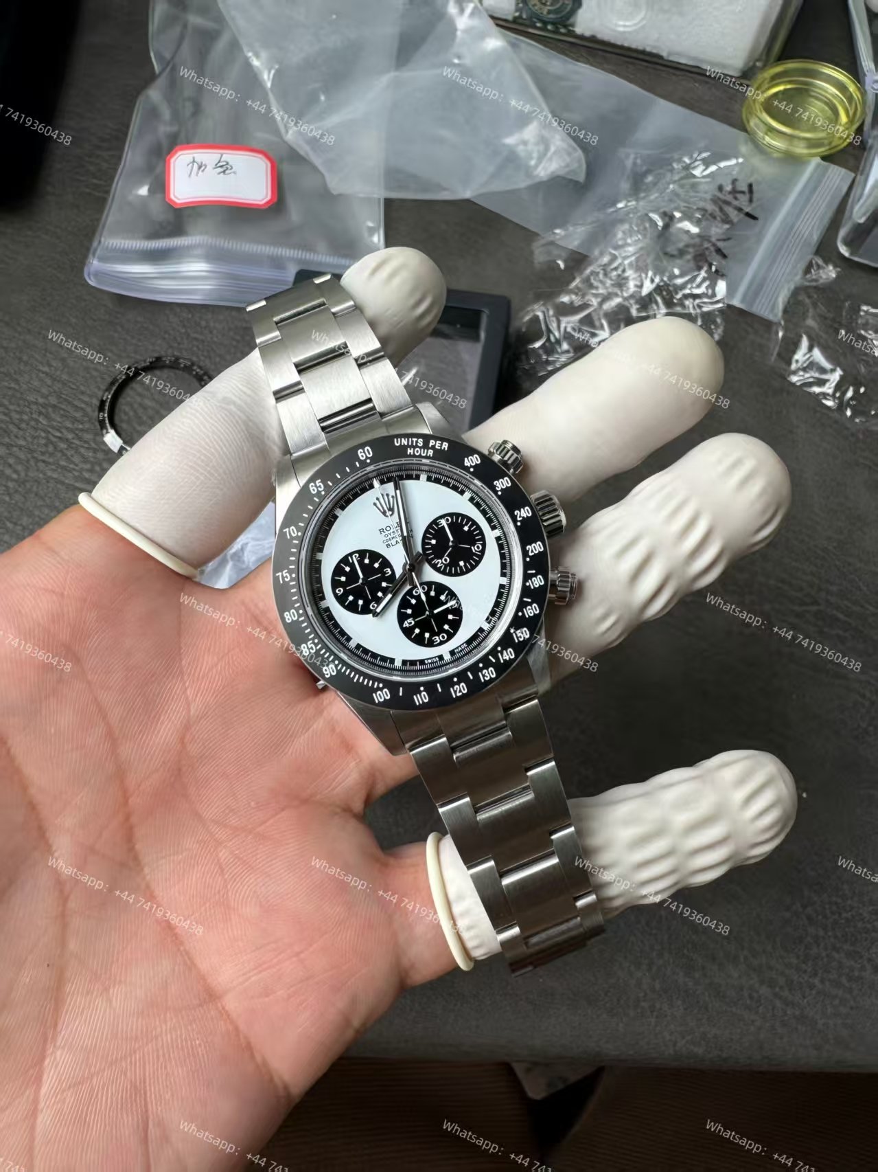 Rolex Daytona 116500 Customization Blaken Paul Newman 4130 Movement Best Super Clone