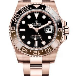 Rolex Rootbeer GMT Master II 1:1 Replica – M126715CHNR 18K Everose Gold Oyster 3285 Movement Super Clone Watch