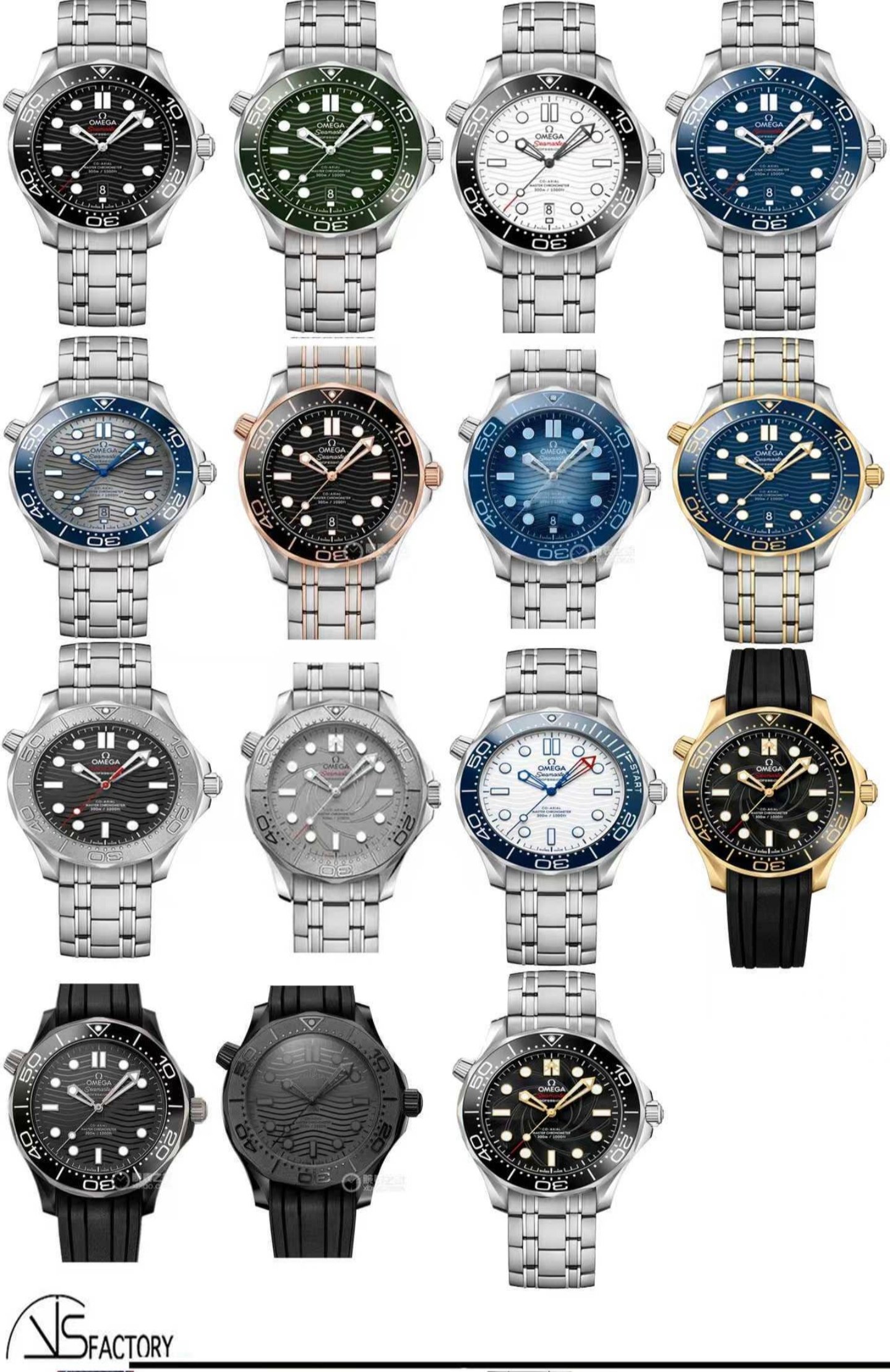 OMEGA Super Clone Watches | Seamaster, Speedmaster & Aqua Terra 1:1